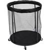 Goutdori Borsa per palloni da Calcio Borsa per palloni in Rete Resistente Borse da Spiaggia in Rete di capacità Conservazione Multisport per Basket Calcio pallavolo Nero