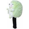 Baoblaze Copritesta da Golf Copri Mazza Copri Driver Copri Ferro Copri Legno in Peluche Morbido con Interno Spesso Protezione da Urti E Graffi Aderenza, Viola