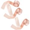Abaodam Nastro di Raso per Scarpette da Punta da Balletto Rosa 3 Pezzi vestibilità Regolabile e Resistente per Accessori Scarpe da Danza per Performance Professionali