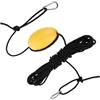 Abaodam Boa Galleggiante Portatile per Kayak e Barche Gonfiabili Corda in Cotone e Materiale PVC, Leggero e Resistente la Pesca in Mare