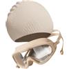 WNXGNHO Set cuffie e occhiali da nuoto in silicone per allenamento in piscina per capelli lunghi con cappello aderente e occhialini con cinturino regolabile Set occhialini per cuffia da nuoto Set da