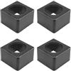 Limtula Scivola Manicotto per tubo quadrato Manicotto scorrevole per tubo metallico Tappo per tubo a diametro variabile per allenamento fitness Attrezzature per esercizi Tappo per tubo a diametro variabile