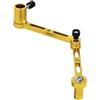 Wiffe Supporto per esche pieghevole per esche da pesca, supporto per sedia da pesca, con foro da 17 mm, asta di estensione per sedia da pesca, rack regolabile