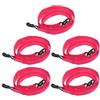 Kichvoe 5 Pezzi Cinghia per Guanti da Sci in Nailon Leggero Cordino Antismarrimento per Attività Invernali e Snowboard, Comfort Pelle Delicata