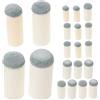 SHINEOFI Coperture Pezzi Plastica Stecca in Punte per Biliardo da 24 Facile Installazione, Previene Lo Spostamento, Diametro Interno 9-13mm Intrattenimento Familiare e Club