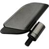 Baoblaze Portacanne da Pesca Testa Supporto Portacanna Supporto Testina Staffa Struttura in Fibra di Carbonio Leggera E Robusta con Vite Universale 8 Mm Presa, Nero