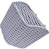 QUXVUIS Portaoggetti per bicicletta con copertura in rete, leggero e | avventure in bicicletta e trasporto di animali domestici, cestino portaoggetti finto rattan, rete per contenere piccoli