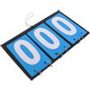 Alasum Tabellone Segnapunti Portatile in PVC Display Digitale a 3 Cifre, Punteggio Accurato per Basket e Calcio All'aperto, per Competizioni Sportive