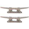 Ipetboom Marine Dock Cleat in Lega di Zinco 2 Pezzi Base Aperta 90X18Mm per Ormeggio Barche e Watercraft su Molo e Bordo