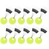 Limtula 10Grop Gomma Morbida Bobber Galleggiante da Pesca Tappi Galleggiante Piombini Ferma Accessori da Pesca Bobber in Gomma Resistente Tappi Accessorio
