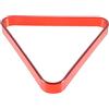 VALICLUD Triangolo per Organizzare Palle da Biliardo in PC Resistente Rosso da Biliardo Robustezza per Sala Giochi
