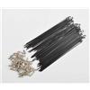 ZSXPBZL 36 raggi in acciaio da montagna/bici da strada, 14 G/14 K, 2 mm, adatti per raggi di biciclette da 14/16/20/451/26/27,5/29 pollici, adatti per raggi della bicicletta (175 mm)