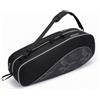 harayaa Borsa Sportiva Multifunzione Borsa Racchette Borsa Badminton Borsa Tennis Custodia Attrezzatura con Tasca Scarpe Separata Regolabile Adatta per, Array, Nero, 72 18 30CM