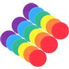 Yardwe 18 Pollici Dischi da Calcio per Allenamento Superficie Piatta Antiscivolo in Plastico Resistente per Esercizi di Agilità in Palestra per Adulti