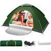 Générique Tenda Cabina | Istantanea Portatile Robusto,Tenda Da Campeggio Impermeabile per 2 Persone | per Picnic Road Trip Pesca Caccia Arrampicata Montagna Bordo Del Lago Spiaggia