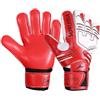 KiBcsLic Guanti da Portiere Regolabili Guanti da Portiere con Stecche Antiscivolo per Ragazzi, Allenamento, Rosso, Bambino 5