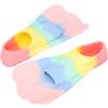 EXAOMBLE Pinne da Nuoto in Silicone Xs30-32, Leggere e Portatili, per Allenamento in Piscina e Mare