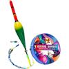 Générique Kit di lenza di pesca,Attrezzature da Pesca Galleggiante Cambia Colore | Linea Di Pesca Galleggiante Automatico Rivelatore | Per Kayak In Acqua Salata Barca Pontone Principianti Amanti Appassionati