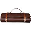FonHNDG Borsa for posate da campeggio pieghevole picnic con slot 8/9/11 | Tasca portaoggetti for coltello da cucina for chef, custodia pieghevole, strumenti portatili