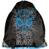 PASO Sacca sportiva bambini Spider-Man 36 x 32 cm zainetto palestra con cordoncini scuola sport tempo libero viaggio gymbag
