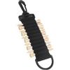 Generic Porta 10 Tee da Golf con Gancio Borsa Portatile per Golfisti, Pratico Contenitore per Tee in Nylon, Ideale per L'uso sul Campo (Black)
