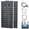 TPTAWF Kit Pannello Solare da 800W | Pannello Solare Flessibile Monocristallino RV 2x400W | per Batteria 12V/24V