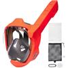 Generic Maschera per snorkeling, impermeabile, anti-perdite, per tutto il viso, per immersioni, nuoto, donne, uomini, piscina, viaggi, sott'acqua
