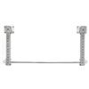 Generic Barra Trazioni a Muro Barra Trazioni Sbarra Pull Up Stazione Trazioni Struttura Murale in Acciaio Inox 304 con Presa, Lunghezza 1000mm, Altezza 660mm, Montaggio Laterale, Modello C
