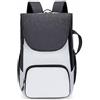 Ronyme Zaino per Attrezzatura Sportiva Borsa Racchette Zaino Tennis Zaino Badminton Multifunzionale con Tracolle Imbottite E Presa a Mano Struttura Ordinata, Bianco, Bianco, 36-55L