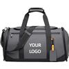 Generic Logo Personalizzato Stampato Nome Palestra Borsa Sportiva Borsa Da Uomo Da Viaggio Asciutta Bagnata Di Grande Capacità Borsa Da Viaggio Color2,47 * 26 * 21cm