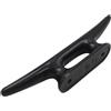 MUSISALY Galloccia per Ormeggio Barca in Nylon Nero 98mm Forma a Corno Sistema di Ancoraggio Versatile per Imbarcazioni e Corde Accessori per Molo e Rimessa