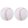 Janasiba 2 X Sport Baseball Reduced Impact Baseball 10 giovani palla morbida per adulti per competizioni di gioco Pitching Catching Training