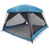 KNERPWD Tenda Familiare 6 Persone Blu Impermeabile