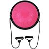 AMONIDA Mezza Palla Equilibrante per Allenamento, Resistente Alle Esplosioni, Palla Fitness per Yoga, Pilates, Esercizi a Casa, Viola, 46 X 46 X 20 cm. (PINK)