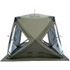 MFWHEFJ Capanna di ghiaccio isolata Tenda for sauna all'aperto pop-up | Tenda da pesca da campeggio isolata quadrata portatile