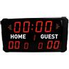 PQLXJJYUR Digitale Elettronico del Tabellone Segnapunti Colpo di Secondi Del'interno LED 12/24/30 for Pallacanestro, Baseball/Calcio/Tennis Facile da Leggere