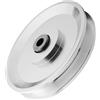 Housoutil Puleggia in Lega di Alluminio Argento per Attrezzature Fitness