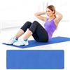 Generic Tappetino da yoga spesso 4 mm, anti-strappo, ad alta densità, antiscivolo, con cinghia per il trasporto, tappetino da yoga caldo per fitness, pilates, stretching, yoga a casa, palestra, pavimento