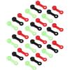 CHILDWEET Tappi a Vite per Scarico Olio Bicicletta, Tappi Antipolvere in Gomma, 30 Pezzi, Parti Serbatoio Olio, Copertura spurgo Freni per Manutenzione Bici