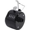 Goshyda Contatore Numerico Compatto a 4 Cifre Contatore Meccanico Manuale con Manopola di Reset, Clicker Manuale per Conteggio Numeri, Lavoro a Maglia, Punteggio Sportivo e Giochi Educativi, Gamma