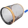 SHINEOFI Raccoglitore Telescopico Leggero e Resistente per Palline da Tennis Tavolo in Metallo e Nailon Grande capacità di Raccolta e Rete Arancione per Allenamento