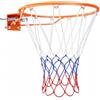 Goutdori Supporto a parete per canestro da basket 18 Sostituzione del cerchio da basket Canestro per montaggio a parete per carichi pesanti con doppia molla di assorbimento degli urti Facile installazione sen