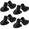 INOOMP 8 Pezzi Piedini per Sacca da Golf Golf Stand Feet Gomma Nera Antiscivolo Facili da Installare per Gambe di Borsa Uomini