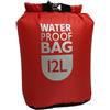 LivGrain Sacca impermeabile da 12 l, grande capacità, per canottaggio, pesca, campeggio, attrezzatura da esterno a prova di strappo, con fibbia, 46 x 34 cm, Rosso 12 l, Per esterni