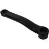 STOBAZA Braccio Manovella Sinistro per Bici in Ferro Nero Leggero con Foro Prismatico, Lunghezza 200mm, Passo Fori 170mm, Adatto per Mountain Bike Stili Multipli