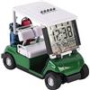 POENVFPO Orologio da calendario perpetuo in miniatura per auto da golf, accessorio da scrivania con display LCD che mostra data e temperatura, per gli amanti del golf.