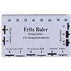 Generic Fritz Guitar String Action Gauge Righello strumento di misura for strumenti a corda