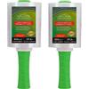 CHUANGSEED Pellicola estensibile trasparente con set di maniglie da 2 rulli, 13cmX305m, pellicola termoretraibile mobile, pellicola di imballaggio autoadesiva, adatta per uso domestico e commerciale