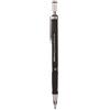 Lyguy - Penna a matita, 2 mm, porta mine 2B, meccanica automatica, matita da disegno, cancelleria, colore: nero