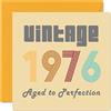 Stuff4 Biglietto Auguri il 47° Compleanno Uomo Donna | Vintage 1976 Invecchiato allafezione